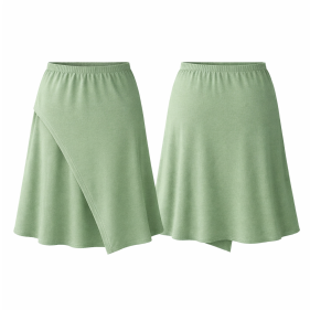 Moldes de confeccion para DAMAS Faldas Falda Asimétrica 7004